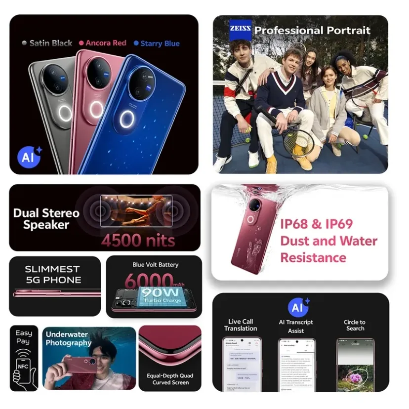 vivo V50 5G 12GB+256GB Blue_2