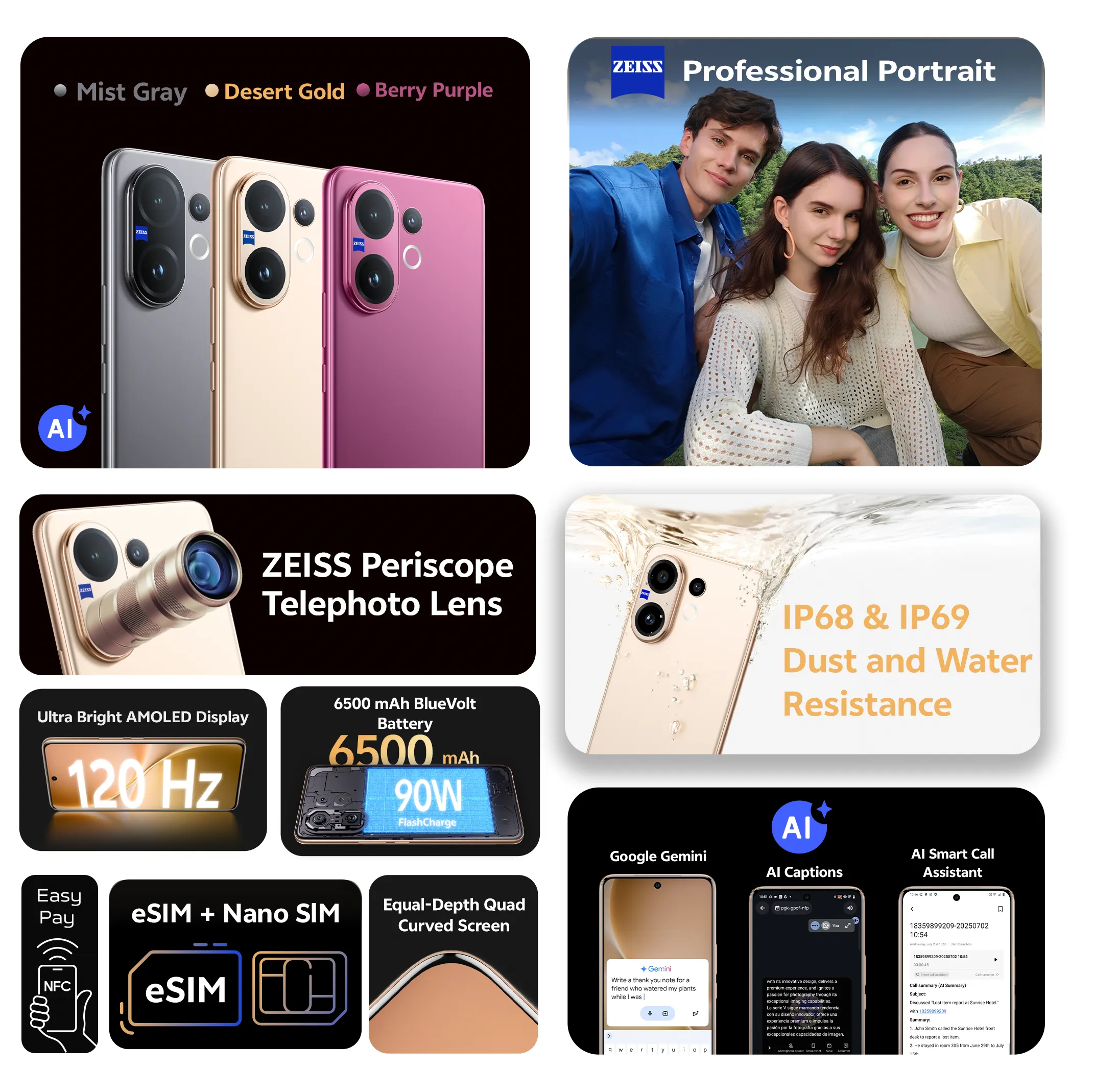 vivo V60 5G 12GB+256GB Gray_2