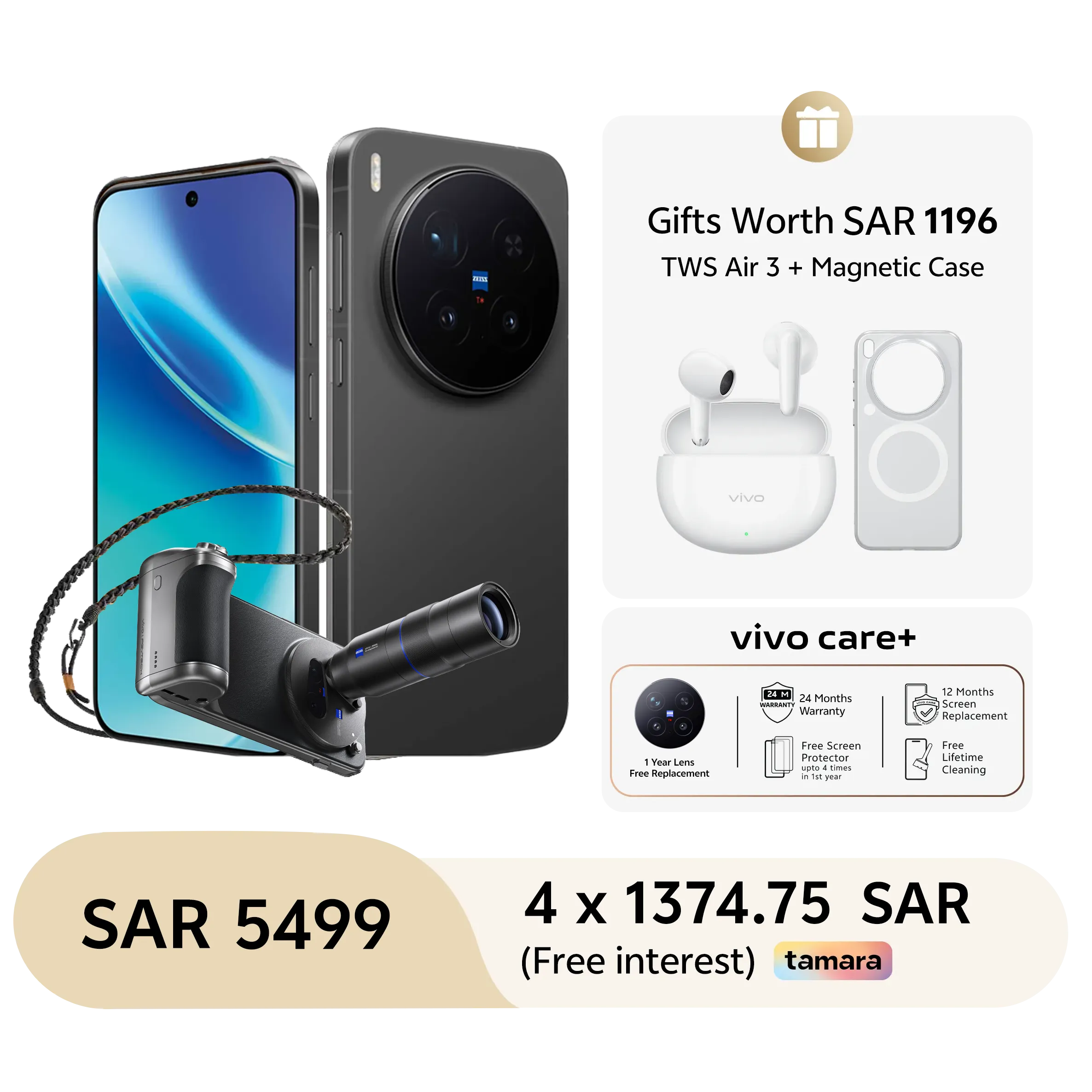 Phantom Black / 16GB+512GB-Photographer Kit