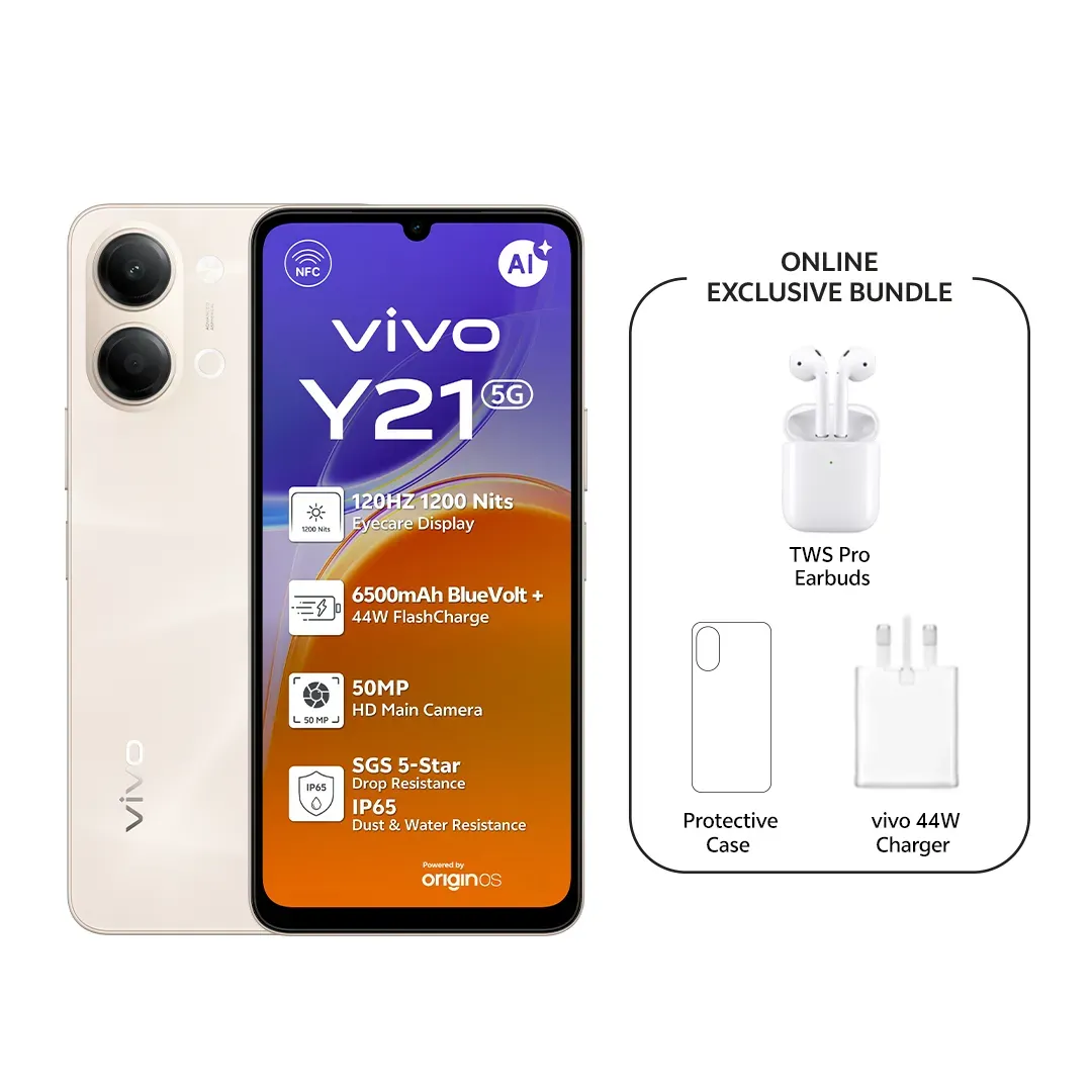 vivo Y21 4GB+256GB Gold_1