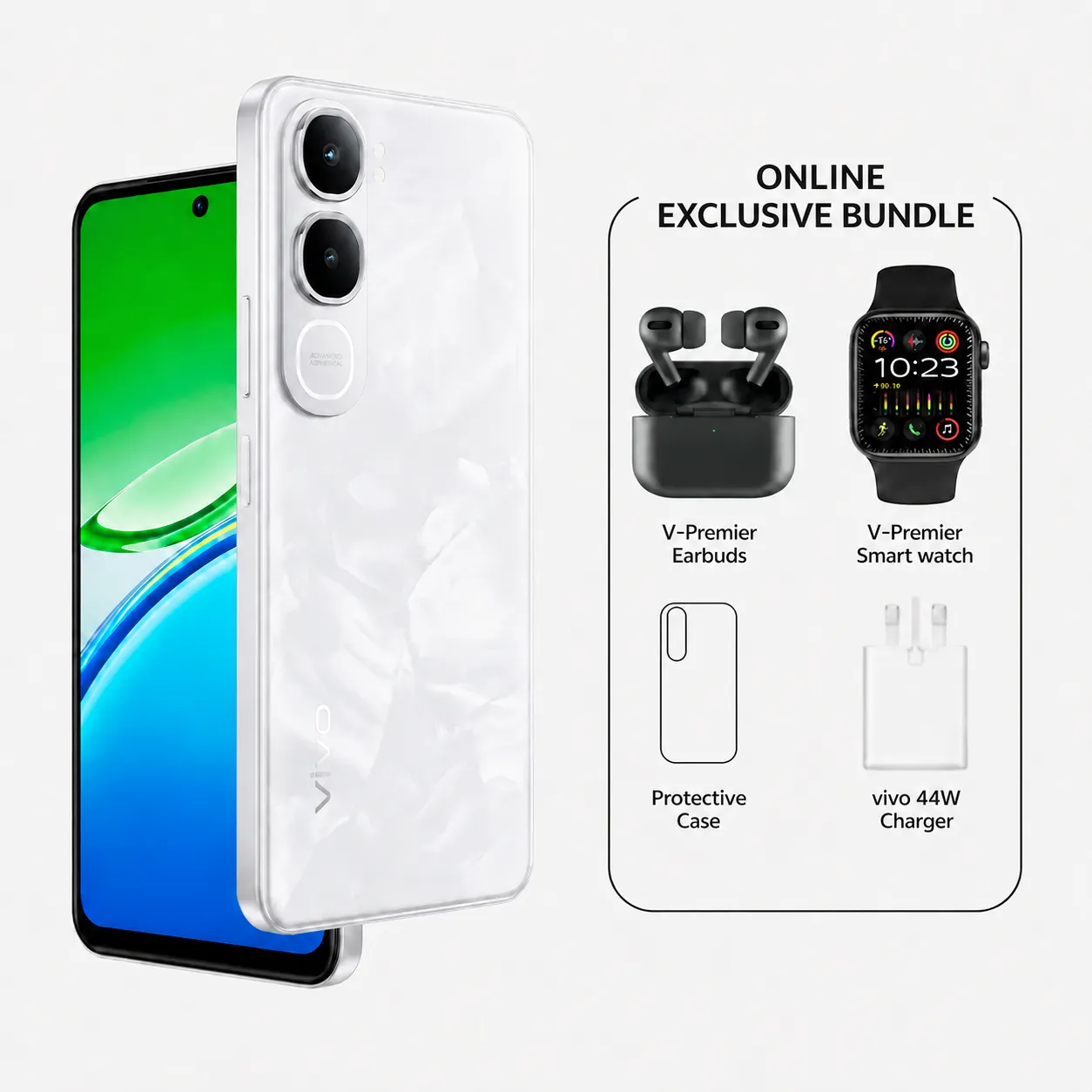 vivo Y31s White 8GB+256GB_1