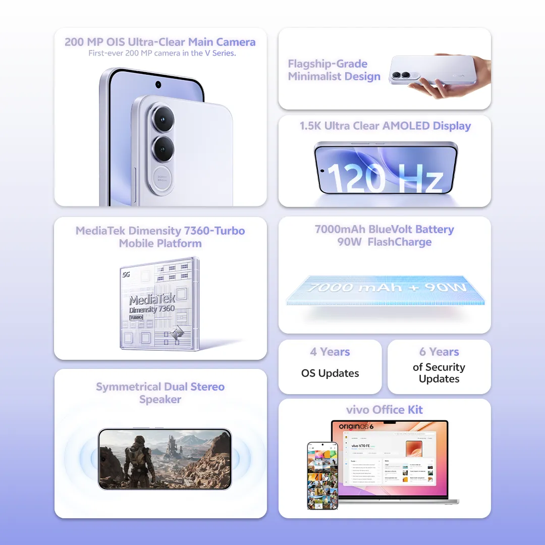 vivo V70 FE 5G Silver 12+256_2